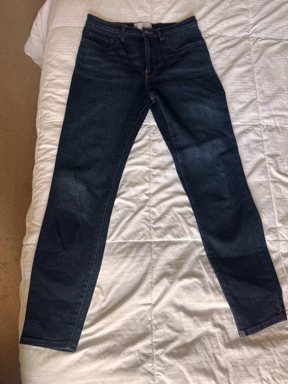 Everlane Jeans High Rise Skinny Classic Dark Wash Women's size 29